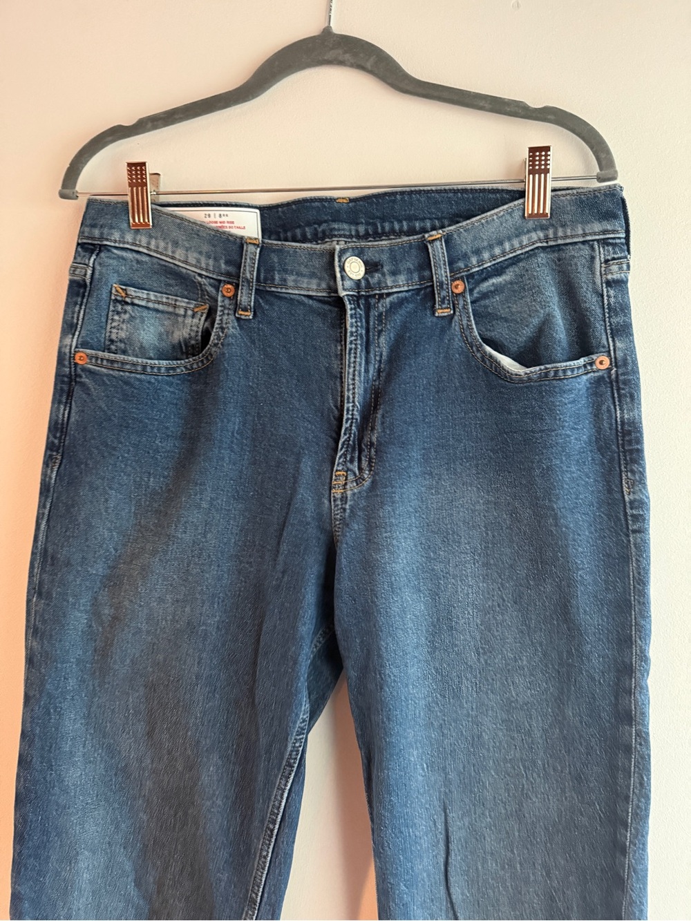 90s loose mid rise jeans - Picture 4 of 7